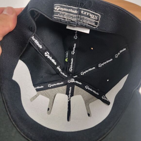 TaylorMade R11 TMax Burner Hat - Black Golf Cap NWD Fits Medium Fitted - Picture 8 of 10